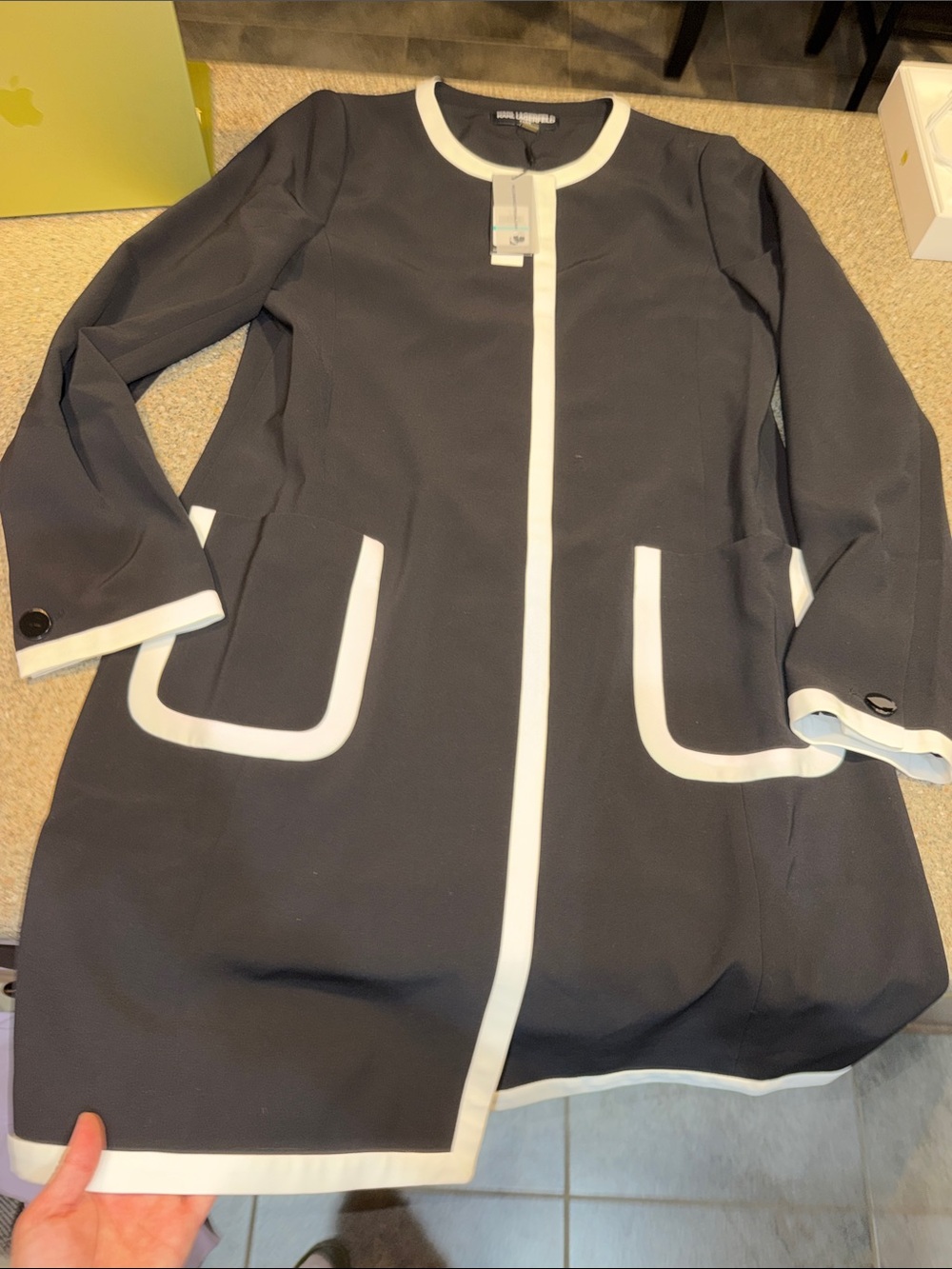 Karl Lagerfeld Longline Jacket